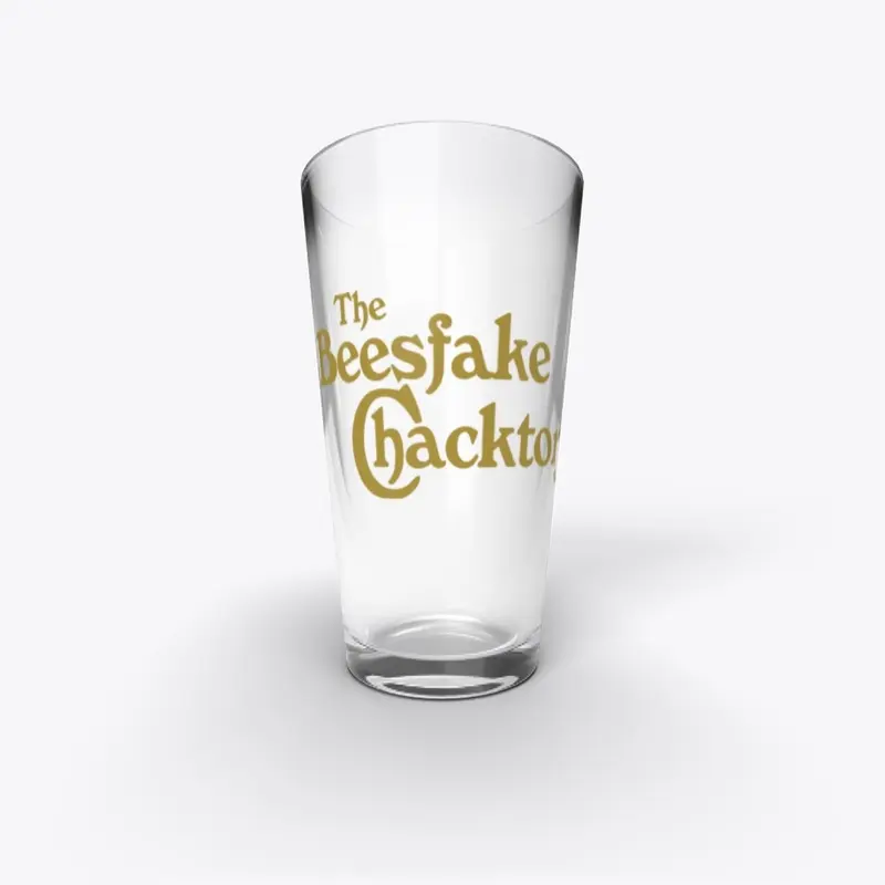 The Beesfake Chacktory Pint Glass